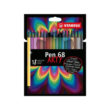 STABILO Pen 68 premium Arty - fixky - 18 rôznych...