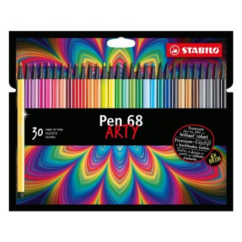 STABILO Pen 68 premium Arty - fixky - 30 rôznych...