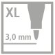 STABILO Trio DECO Metallic fixky, XL hrot - 8 rôznych farieb