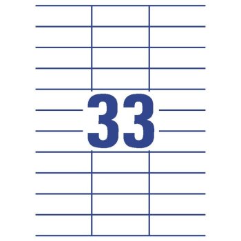AVERY Zweckform Universal-Etiketten, 70 x 25,4 mm,...