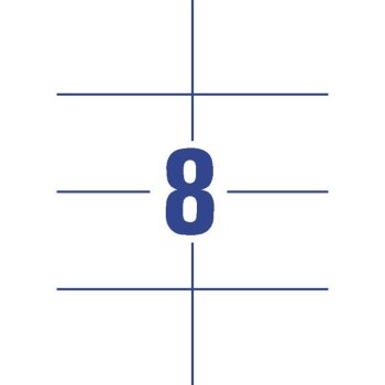 AVERY Zweckform Universal-Etiketten, 105 x 74 mm,...