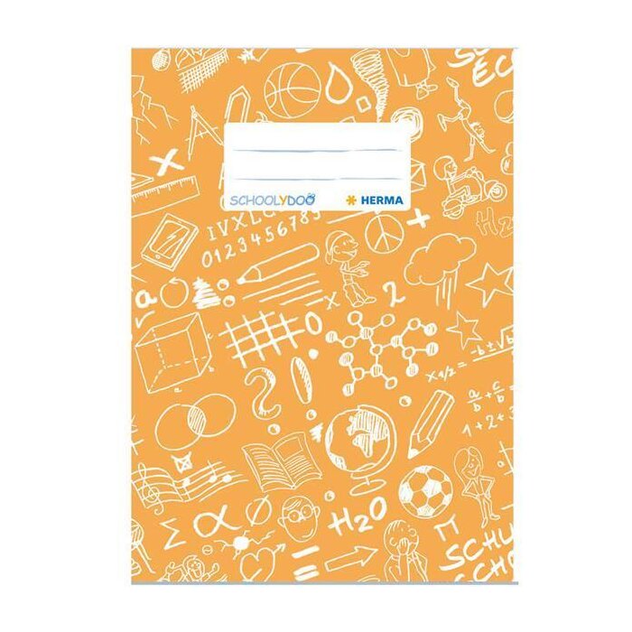 HERMA Heftschoner "Schoolydoo", DIN A5, aus PP, orange