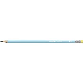 Bleistift mit Radiergummi - STABILO pencil 160 -...