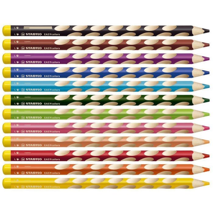STABILO EASYcolors - ergonomická samostatná farbička pre ľavákov
