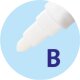 Pelikan Super Pirat - zmizík - široký (B) - balenie 2 ks