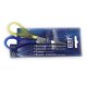 TSI Schülerschere 13 cm Spitz für Linkshänder - gelb/blau