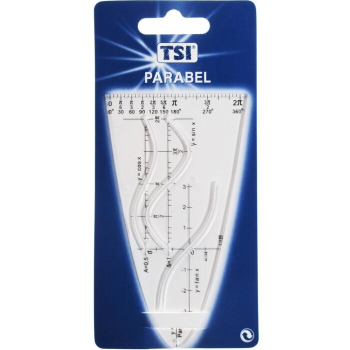 TSI parabel - 12 cm - priehľadný