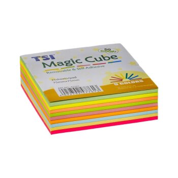 TSI Magic Cube poznámkový bloček - 75 x 75...