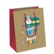 Clairefontaine Weihnachts-Geschenktasche "Make a Wish", groß 37,3x27,5x11,8cm