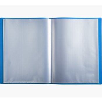 EXACOMPTA Sichtbuch, DIN A4, PP, 10 Hüllen, blau