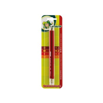 JOLLY školské ceruzky s gumou - HB - 2 ks