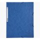 EXACOMPTA Eckspannermappe, DIN A4, Karton 400 g/qm, blau