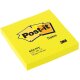 Post-it Haftnotizen, 76 x 76 mm, neongelb