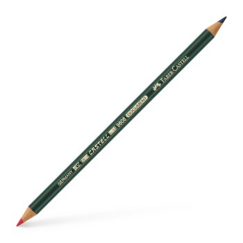 FABER-CASTELL Kopierstift CASTELL DOCUMENT, rot-blau