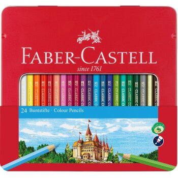 FABER-CASTELL šesťhranné farbičky CASTLE -...