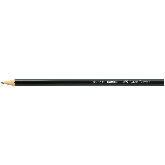 FABER-CASTELL Bleistift 1111, sechseckig, Härtegrad: HB