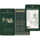 FABER-CASTELL ceruzka CASTELL 9000 Art, kovové puzdro - 12 kusov