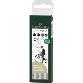 FABER-CASTELL technické pero ECCO PIGMENT - čierne...