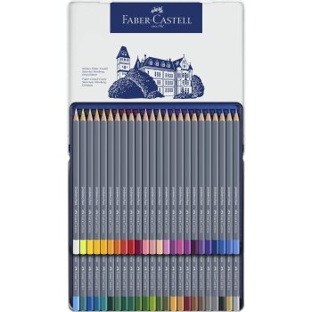 FABER-CASTELL Aquarellstifte GOLDFABER, 48er Metalletui