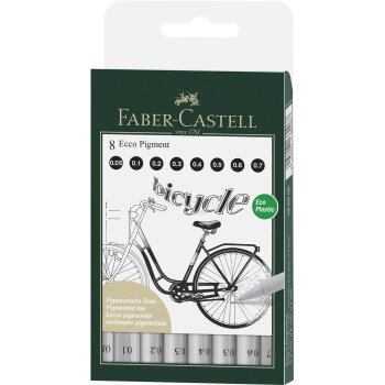FABER-CASTELL technické pero ECCO PIGMENT - čierne...