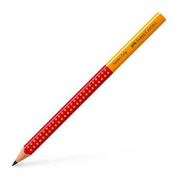FABER-CASTELL ceruzka Jumbo GRIP TWO TONE - červená