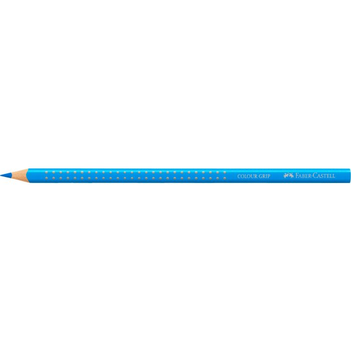 FABER-CASTELL samostatná trojhranná farbička Color Grip - neón modrá