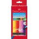 FABER-CASTELL Buntstifte radierbar, 24er Kartonetui