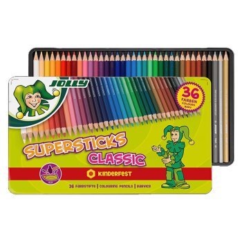Jolly farbičky Supersticks Classic - 36 ks