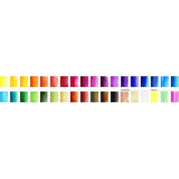 FABER-CASTELL Aquarellfarbe in Näpfchen, 36er Etui