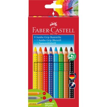 FABER-CASTELL trojhranné farbičky Jumbo GRIP - v...