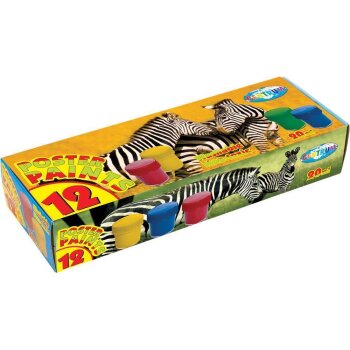 Centrum plagátové farby - 12 farieb po 20 ml