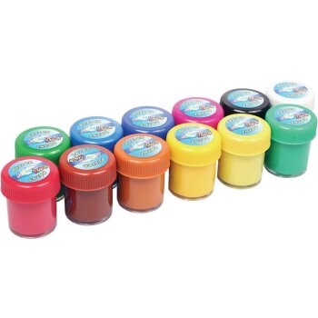 Centrum plagátové farby - 12 farieb po 20 ml