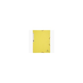 EXACOMPTA zakladací obal s gumičkou, A4, kartónový 400 g/m2, citrónovo žltý