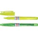 CENTRUM Bottle-Pen "zvýrazňovač žltý a zelený" - sada 2 kusov