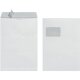 herlitz Versandtasche C4 mit Fenster, weiss 25er