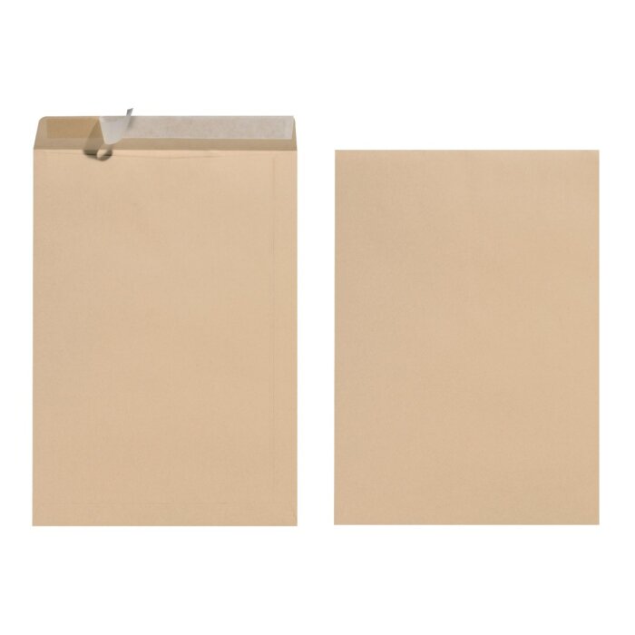 herlitz Versandtasche, DIN B4, ohne Fenster, braun