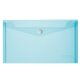 herlitz Dokumententasche, DIN A5, PP, transparent blau