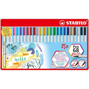 Premium-Filzstift mit Pinselspitze für variable...