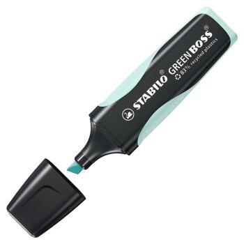 Umweltfreundlicher Textmarker - STABILO GREEN BOSS Pastel...