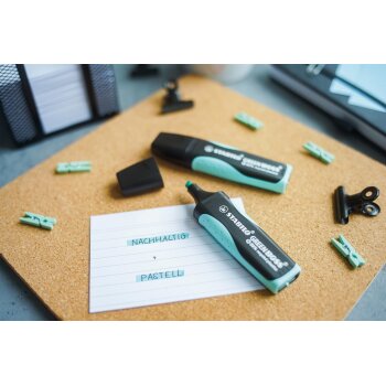 STABILO GREEN BOSS Pastel - ekologický zvýrazňovač - samostatný - pastelovo tyrkysový