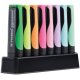 Umweltfreundlicher Textmarker - STABILO GREEN BOSS 8er Tischset - mit jeweils 4 verschiedenen Pastell- und Leuchtfarben