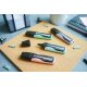 Umweltfreundlicher Textmarker - STABILO GREEN BOSS 8er Tischset - mit jeweils 4 verschiedenen Pastell- und Leuchtfarben