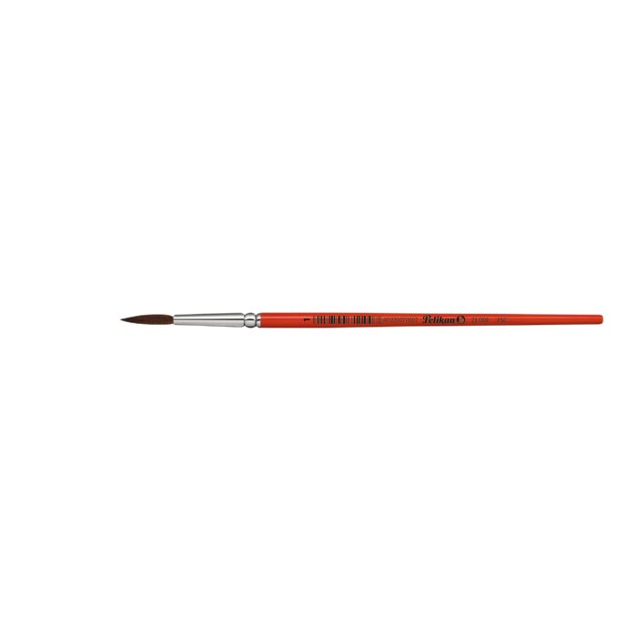 Pelikan Haarpinsel Sorte 23, Gr. 1, stumpfer Holzstiel