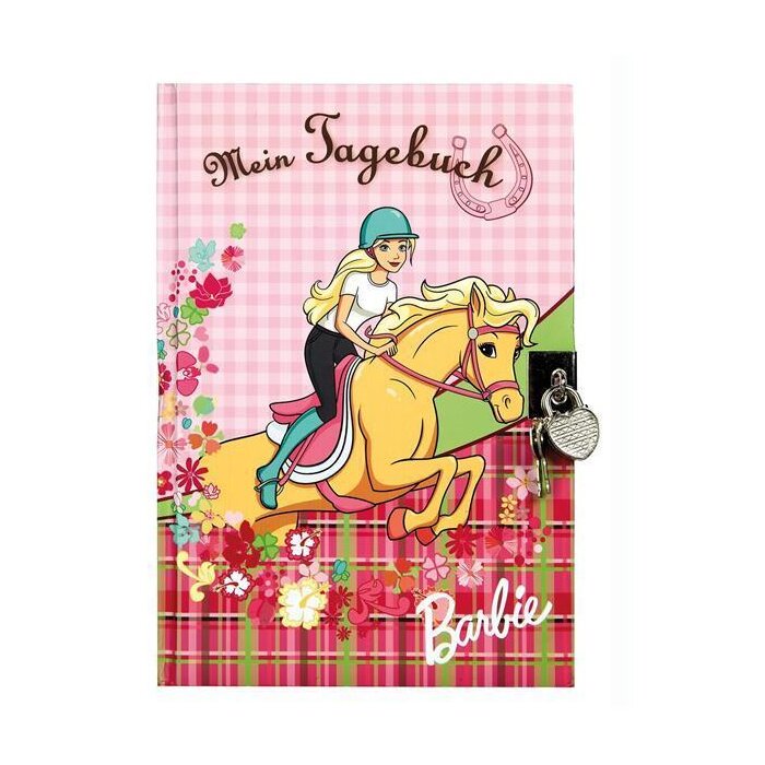 Barbie Tagebuch A5 mit Schloss