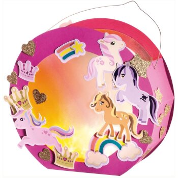 folia Laternen-Bastelset "Pony"