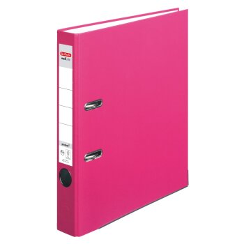 herlitz Ordner maX.file protect A4 50mm pink