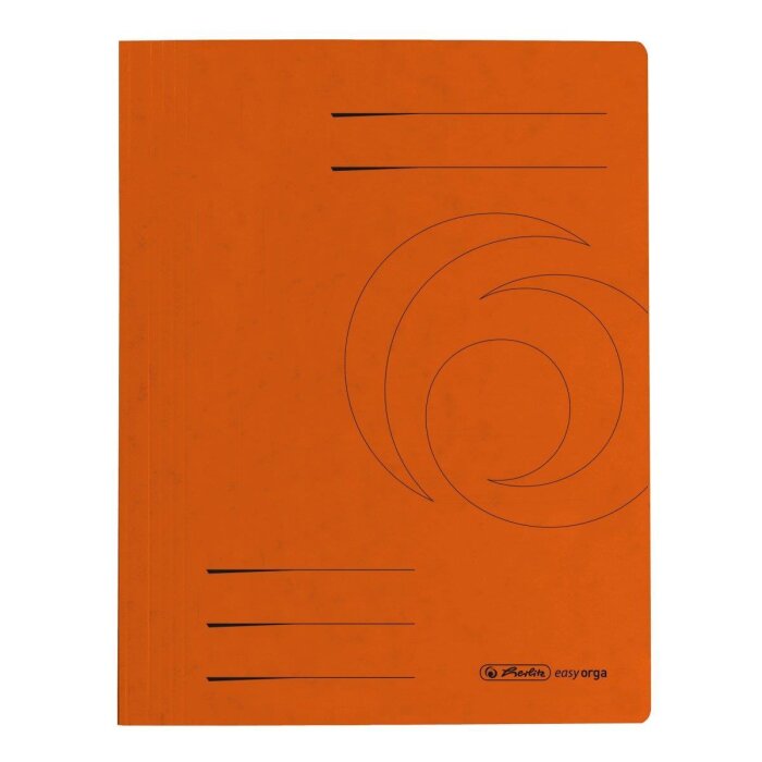 herlitz Schnellhefter easyorga, DIN A4, Karton, orange