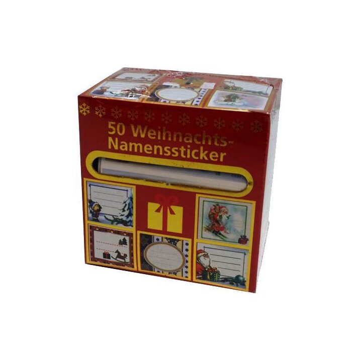 Geschenkaufkleber 50er Pack
