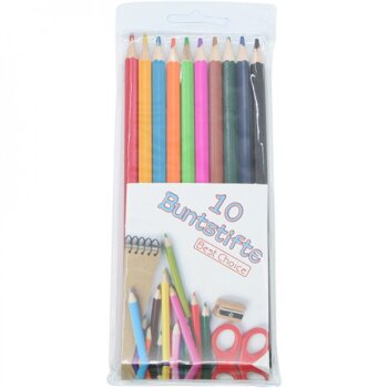 BestChoice farbičky - 10 rôznych farieb