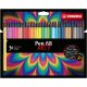 Premium-Filzstift - STABILO Pen 68 - ARTY - 30er Pack - mit 30 verschiedenen Farben